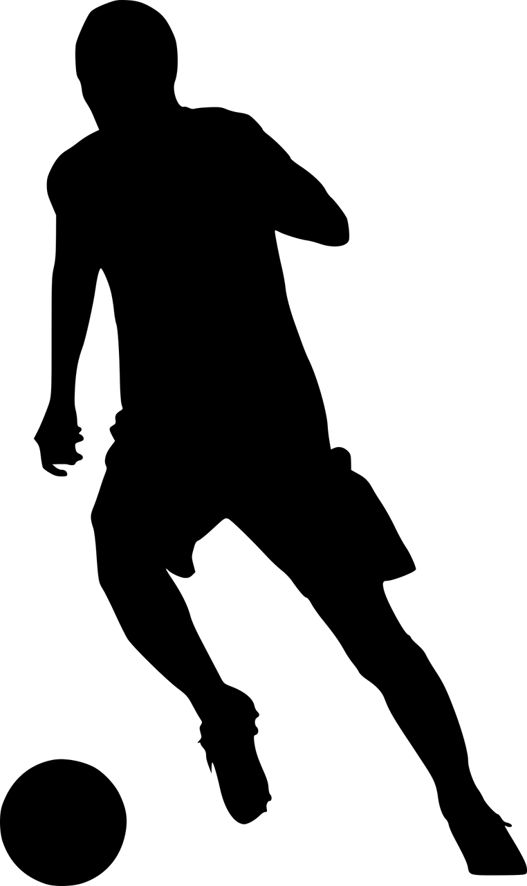 silhouette, football, soccer